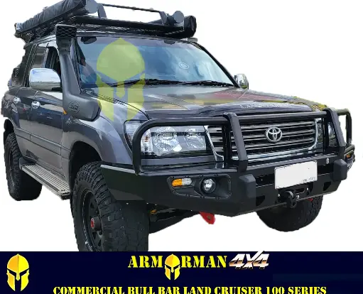 [AM-FBLC100-9807TLP] COMMERCIAL BULLBAR-LC100