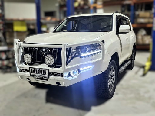 [AM-FBFJ150-18ONBM] BUSHMASTER BULL BAR- PRADO150